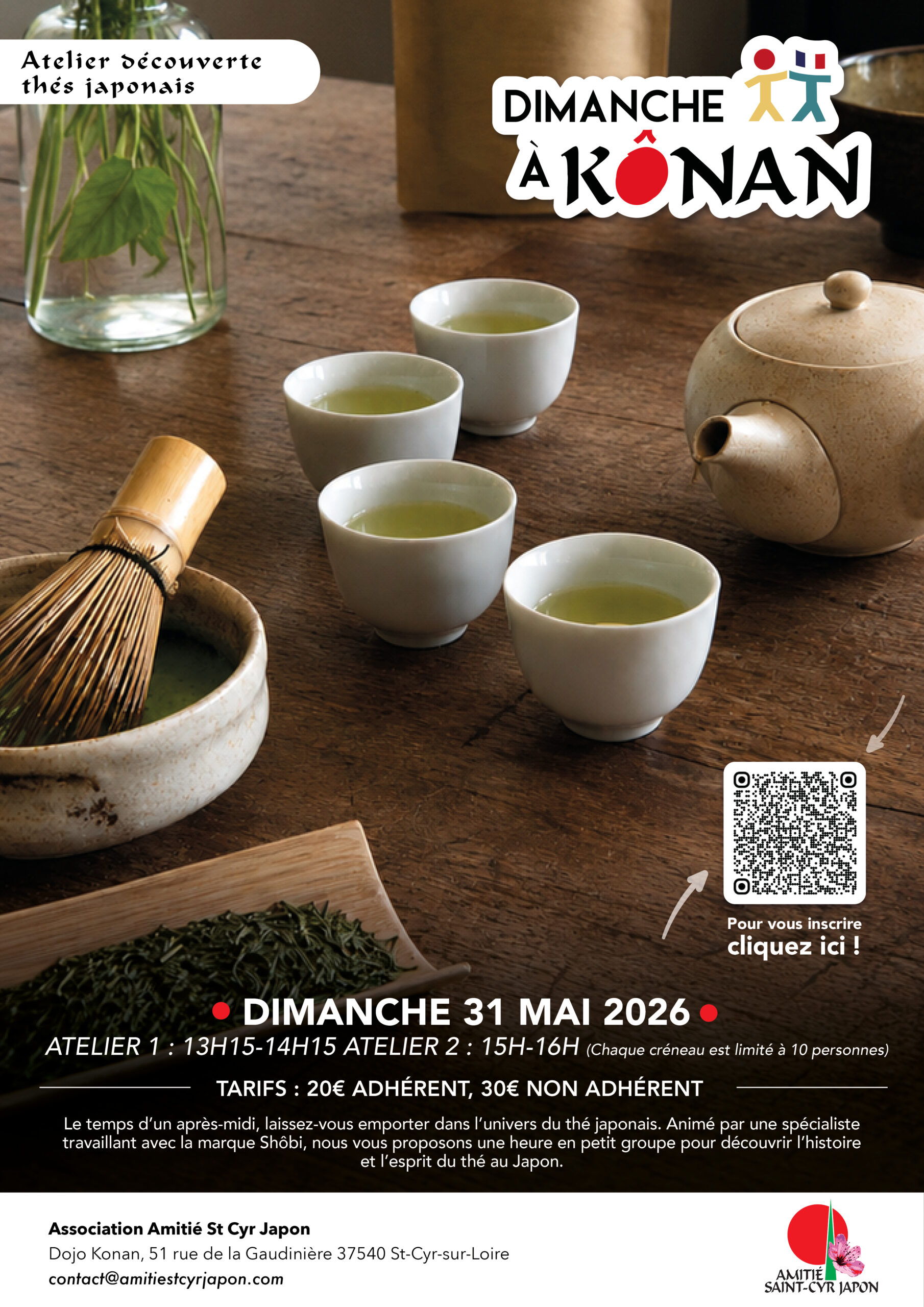 Dimanche à Konan : Atelier découverte du thé